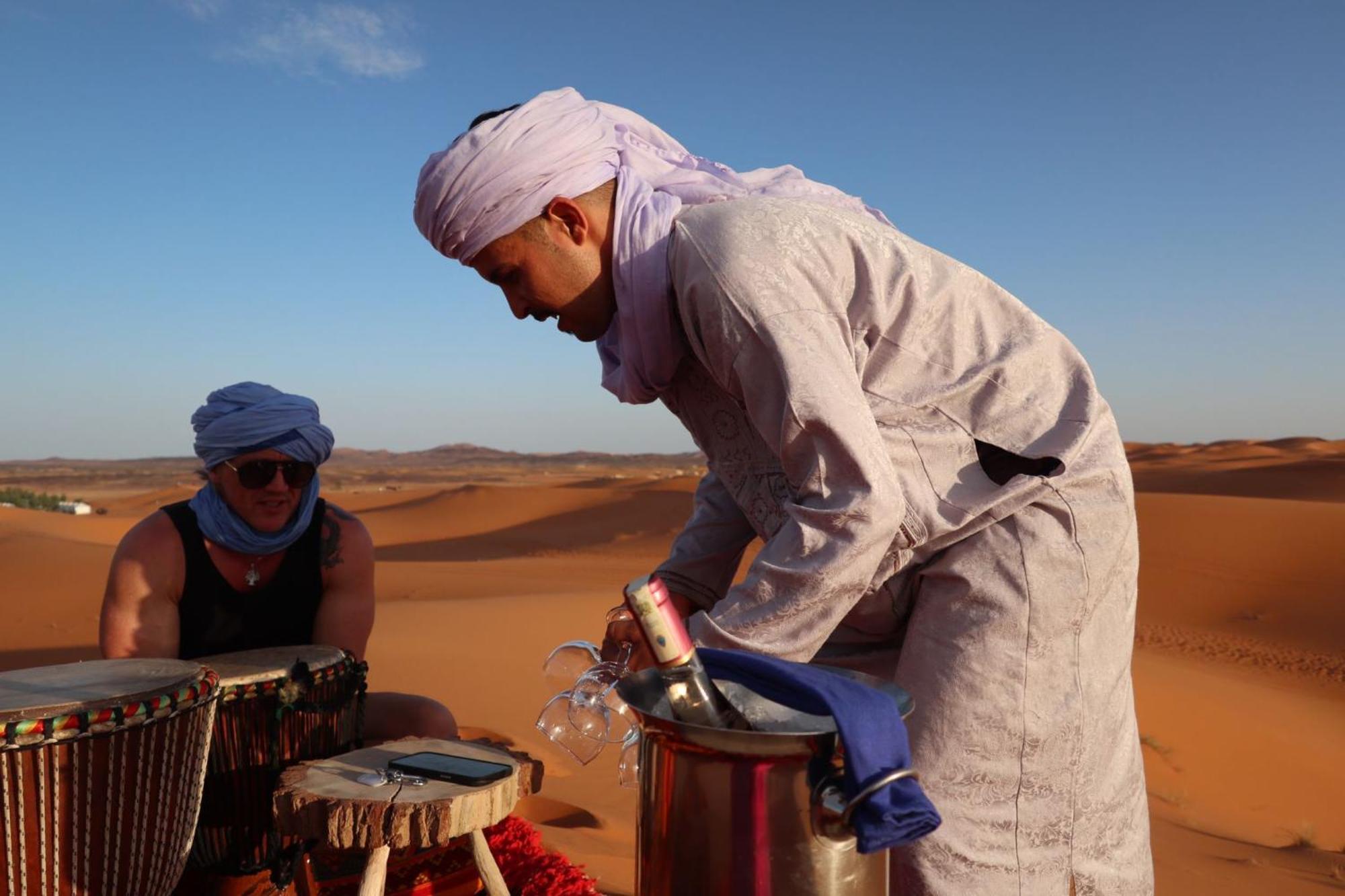 Luxury Berber Style Hotel เมอร์ซูกา ภายนอก รูปภาพ