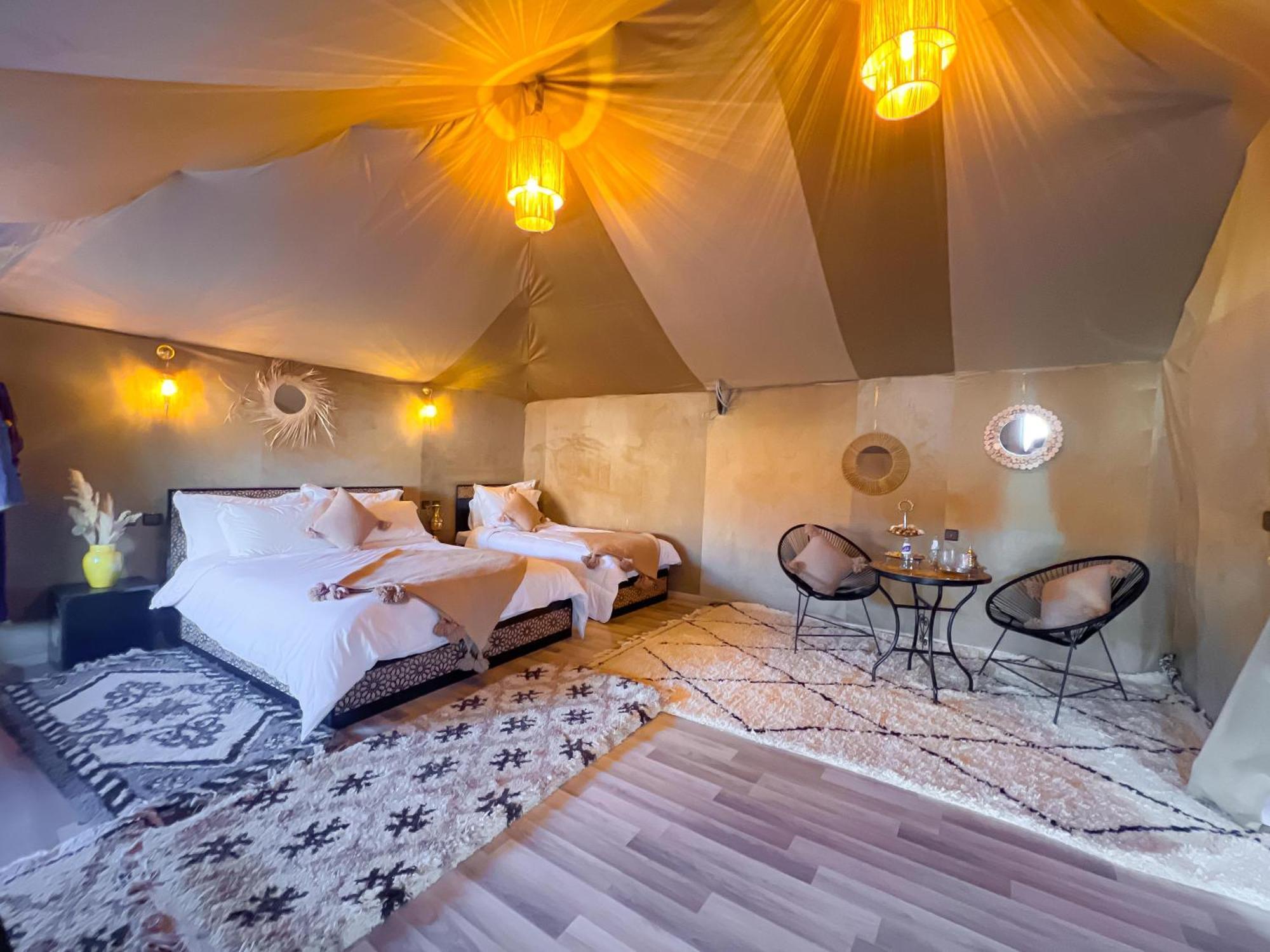 Luxury Berber Style Hotel เมอร์ซูกา ภายนอก รูปภาพ