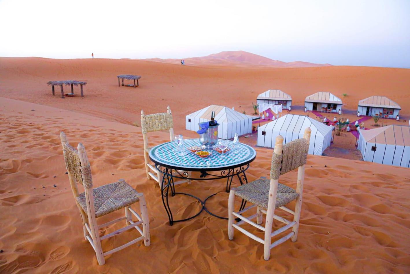 Luxury Berber Style Hotel เมอร์ซูกา ภายนอก รูปภาพ
