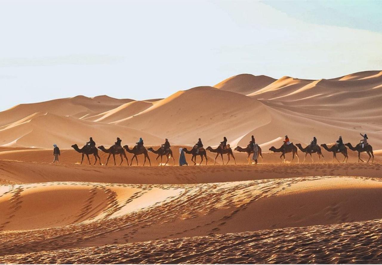 Luxury Berber Style Hotel เมอร์ซูกา ภายนอก รูปภาพ
